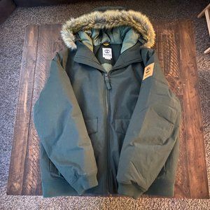 Timberland Puffy Waterproof Zip Up Parka!! Size XXL